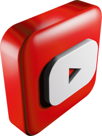 Youtube 3D Logo